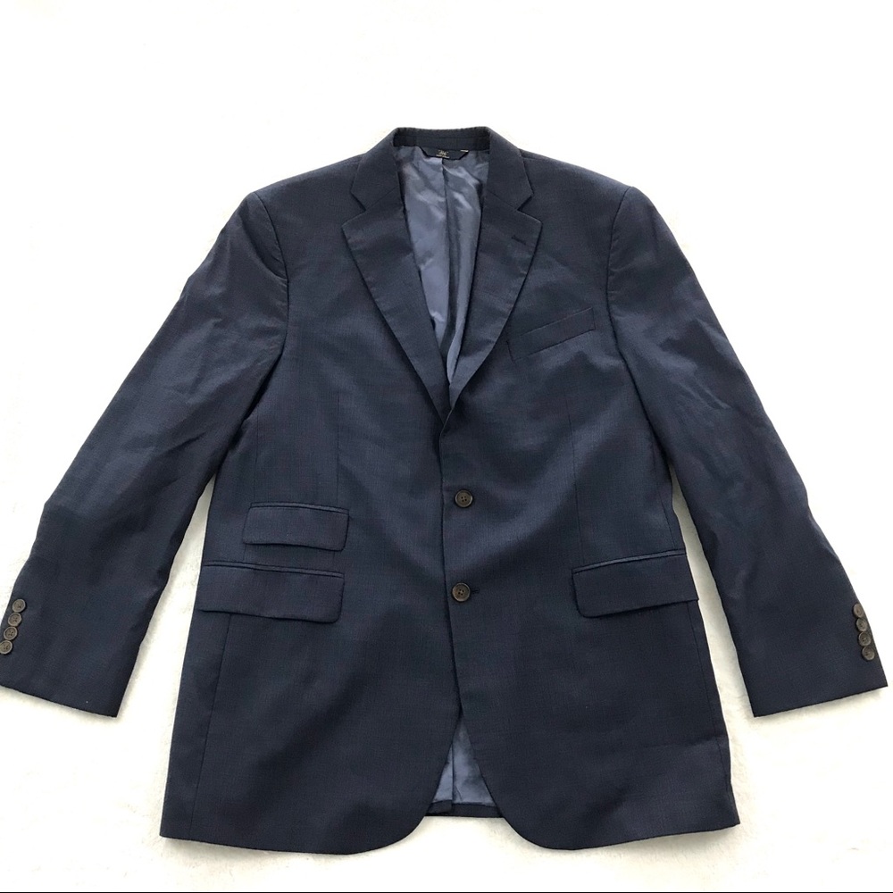 Brooks Brothers 346 Madison Fit 2-Button Blue Suit